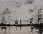 尤金 布丹 : Le Havre, the Port